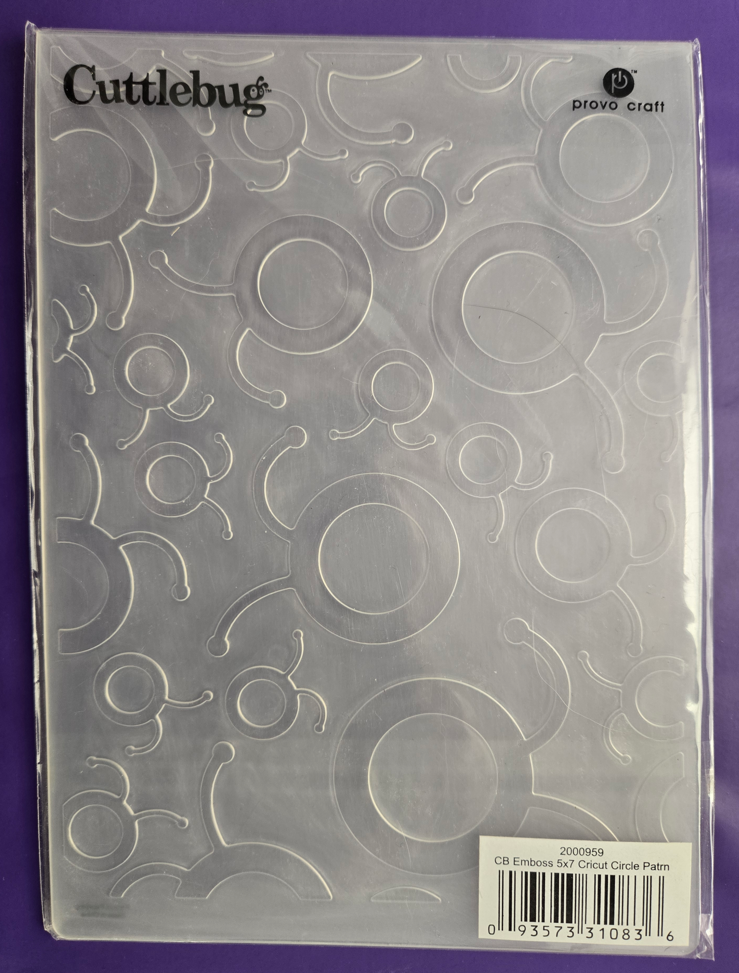 Cuttlebug Cricut Cutie Pattern Embossing Folder