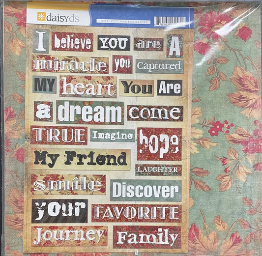 Daisy Ds Attic Collection Scrapbook Kit
