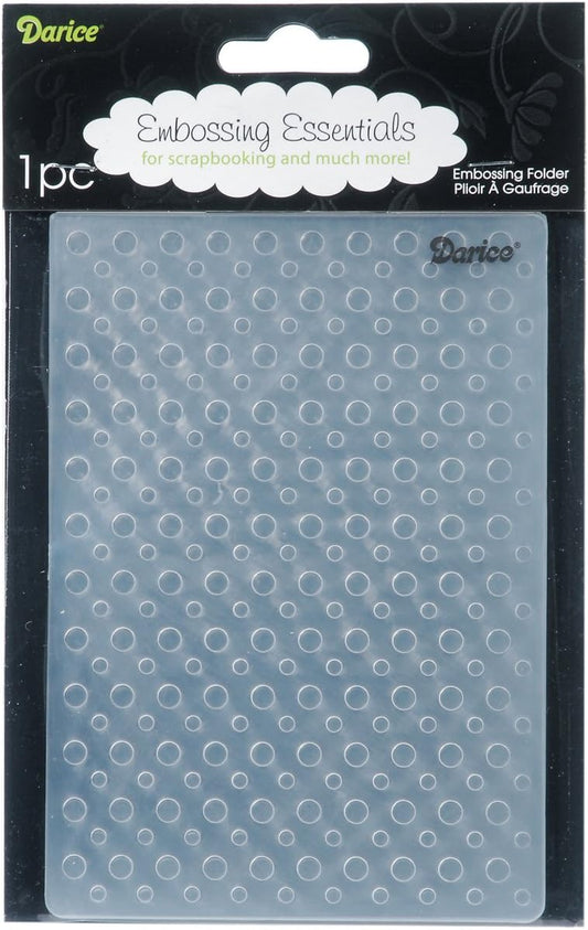 Darice Polka Dot Embossing Folder