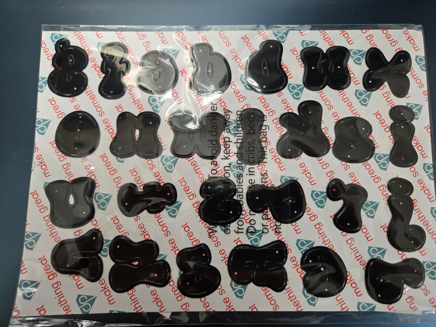 Diamond Press Groovy Alphabet Dies Set