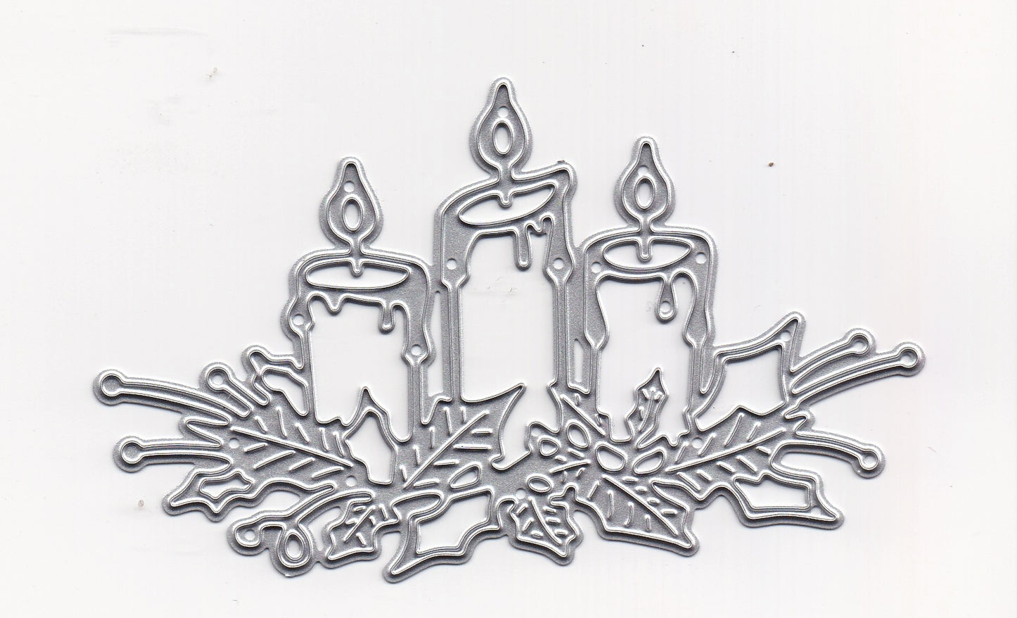 Christmas Candle Die