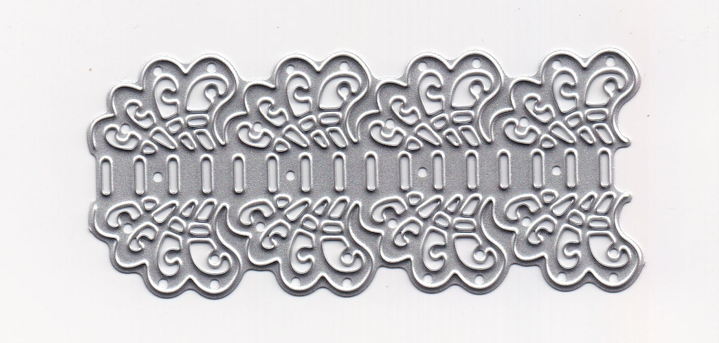 Lace Ribbon border Metal Cutting Die