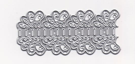 Lace Ribbon border Metal Cutting Die