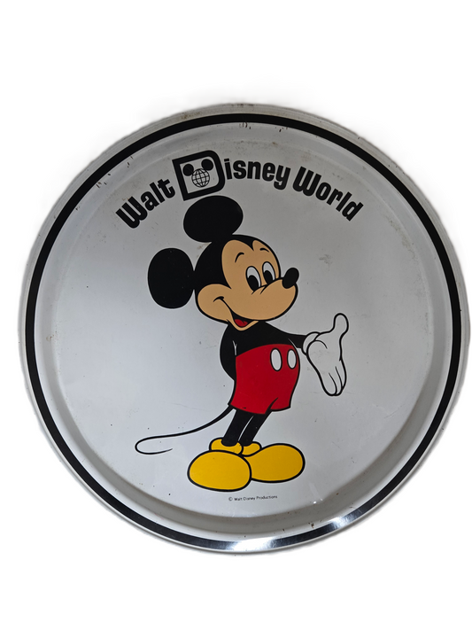 Disney Mickey Mouse Vintage Metal Tray