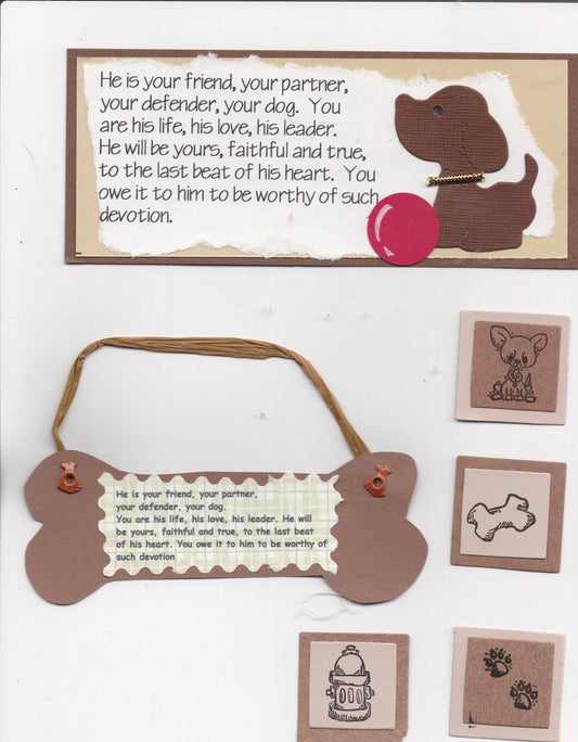 Dog Embellishment Set