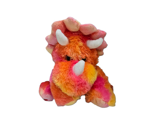 Orange Yellow Plush Dragon Dinosaur