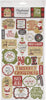 My Favorite Christmas Chipboard Phrases Stickers