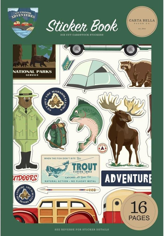 Echo Park Outdoor Adventure Sticker Book