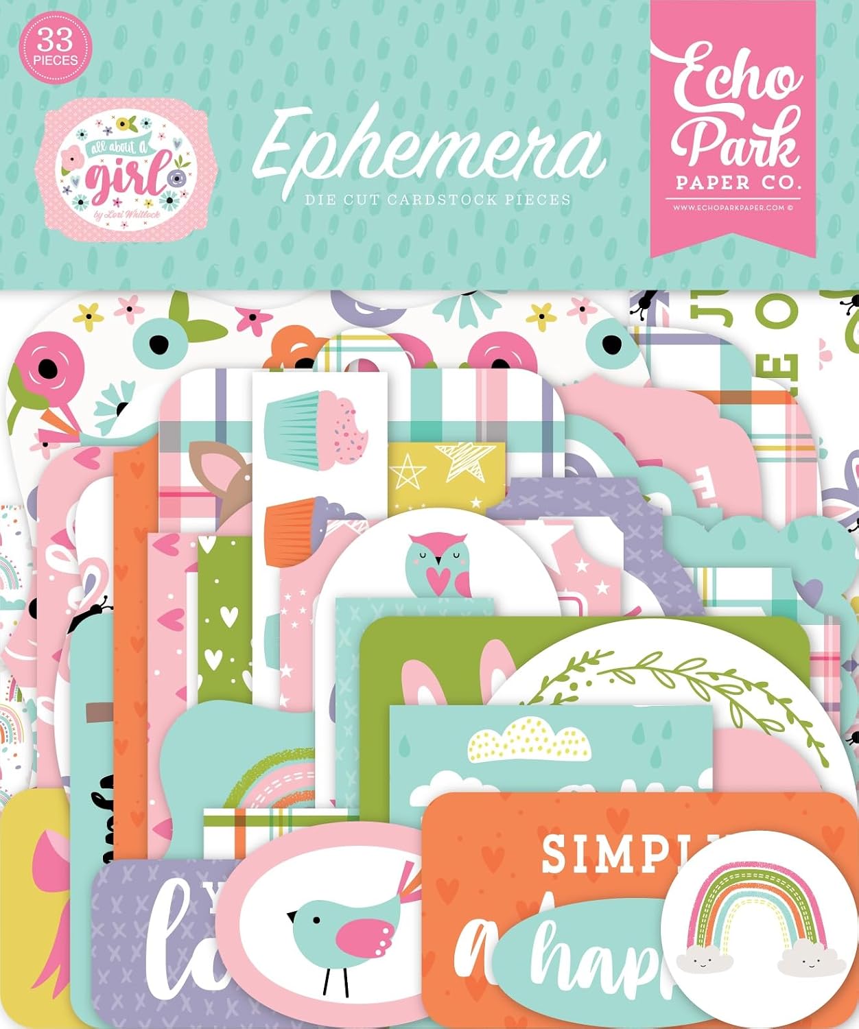 All About a Girl Frames and Tags Die Cut Set (Copy)