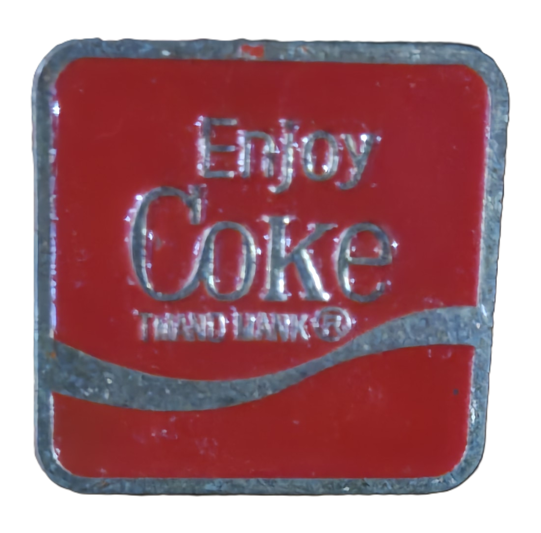 Enjoy Coke Lapel Pin