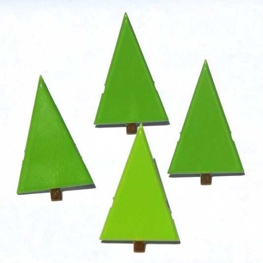Green Tree Brads Paper Fasteners