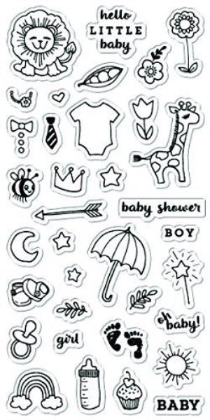 Fiskars Little Moments Baby Stamp Set