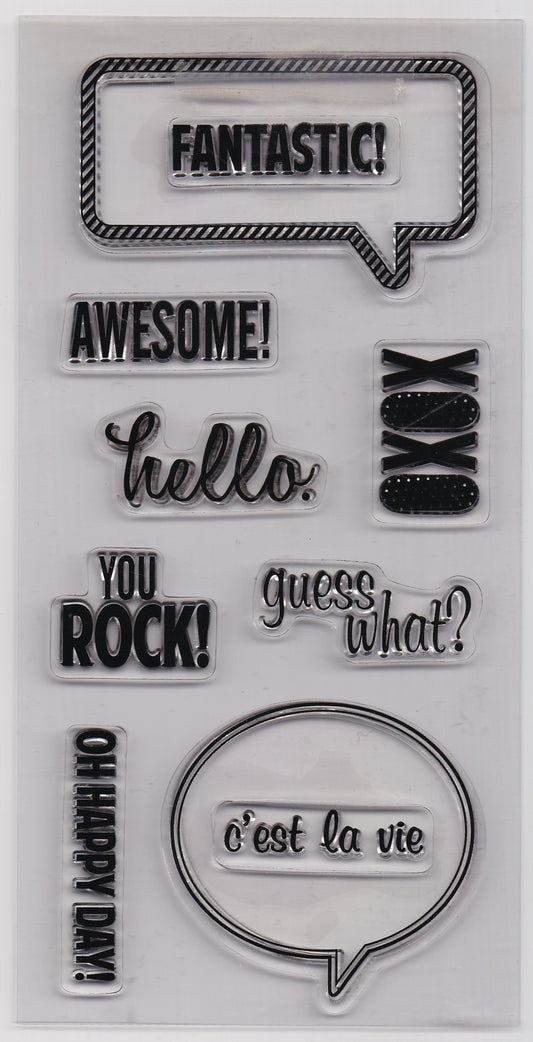 Fiskars Say What Stamps