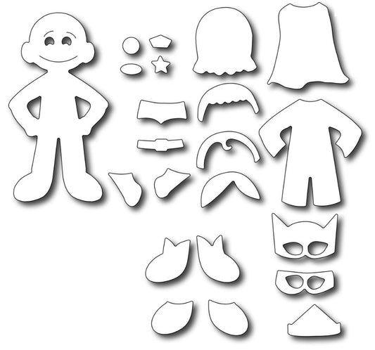 Superhero Kid Die Set