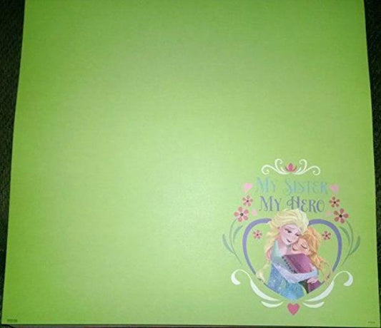 Frozen Scrapbook paper My Sister My Hero