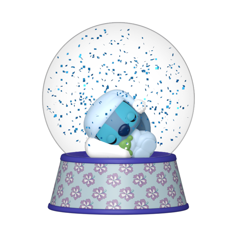 Stitch Sleeping - Lilo and Stitch Snow Globe
