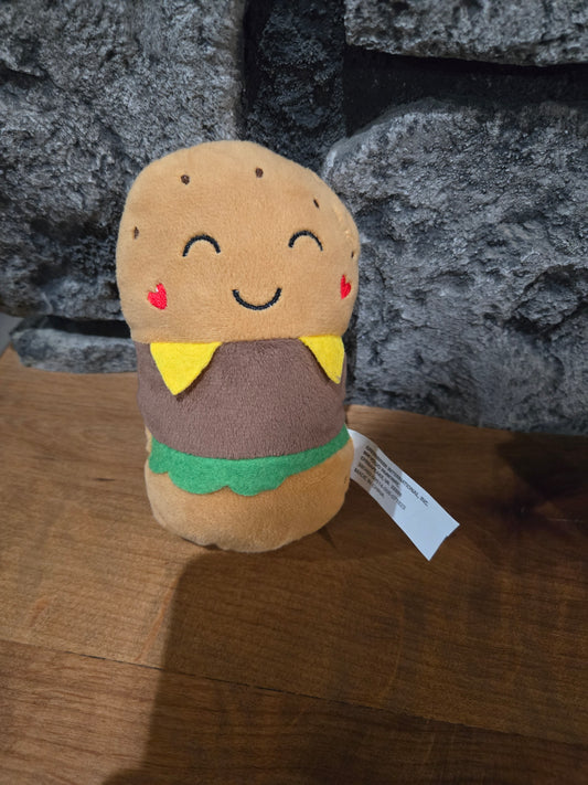 Fuzzy Friends Hamburger Plush