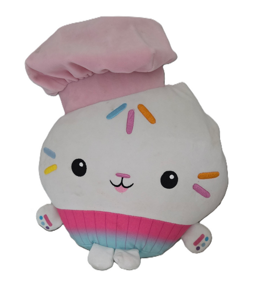 Gabbys dollhouse Cakey Plush with Chef Hat
