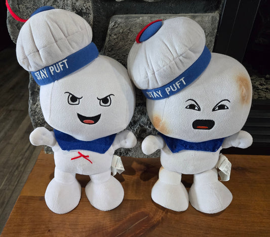 Ghostbusters Stay Puft Marshmallow Doll Set