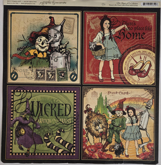 Graphic 45 The Magic of Oz - Theres No Place Like Home
