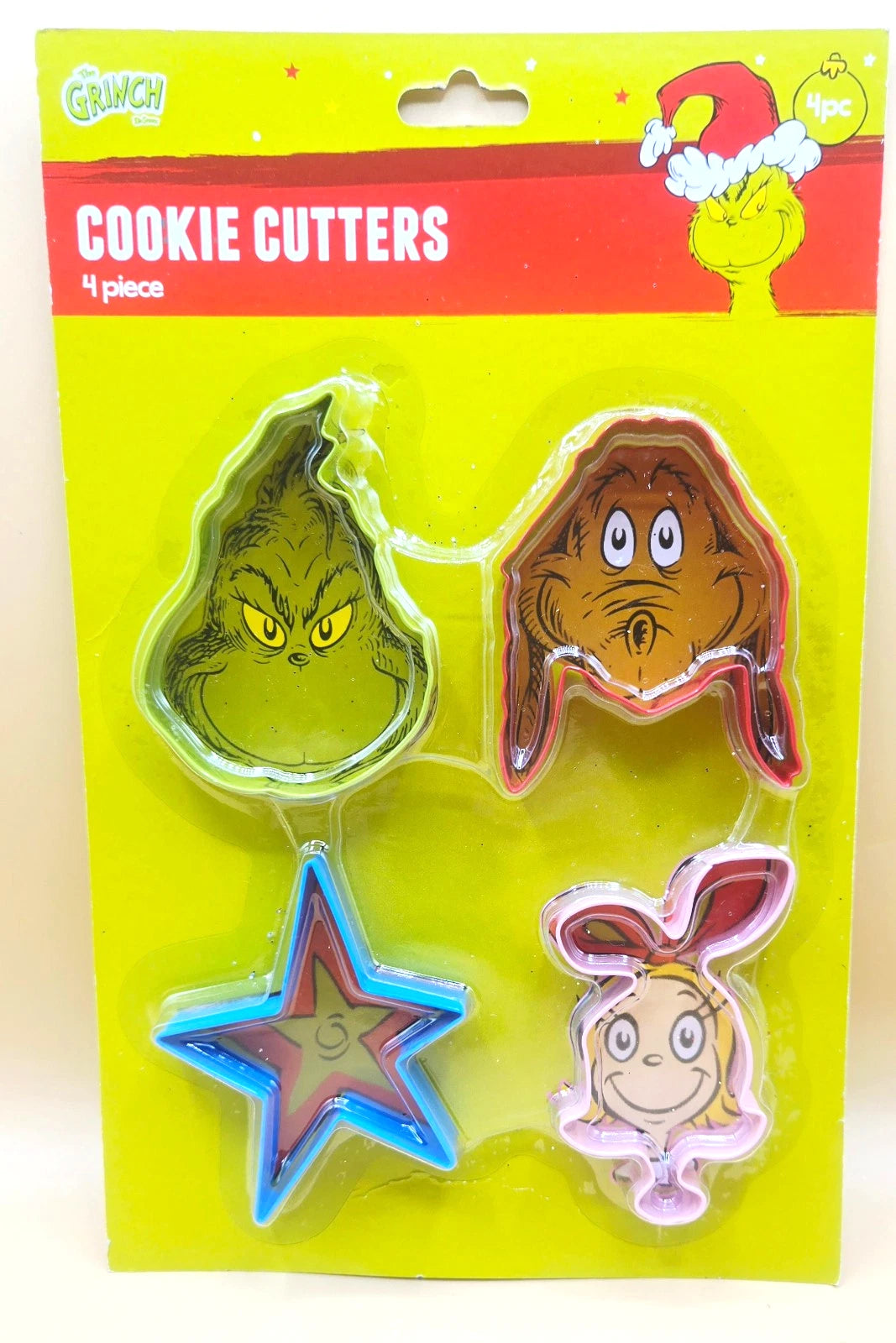 The Grinch Cookie Cutters Set
