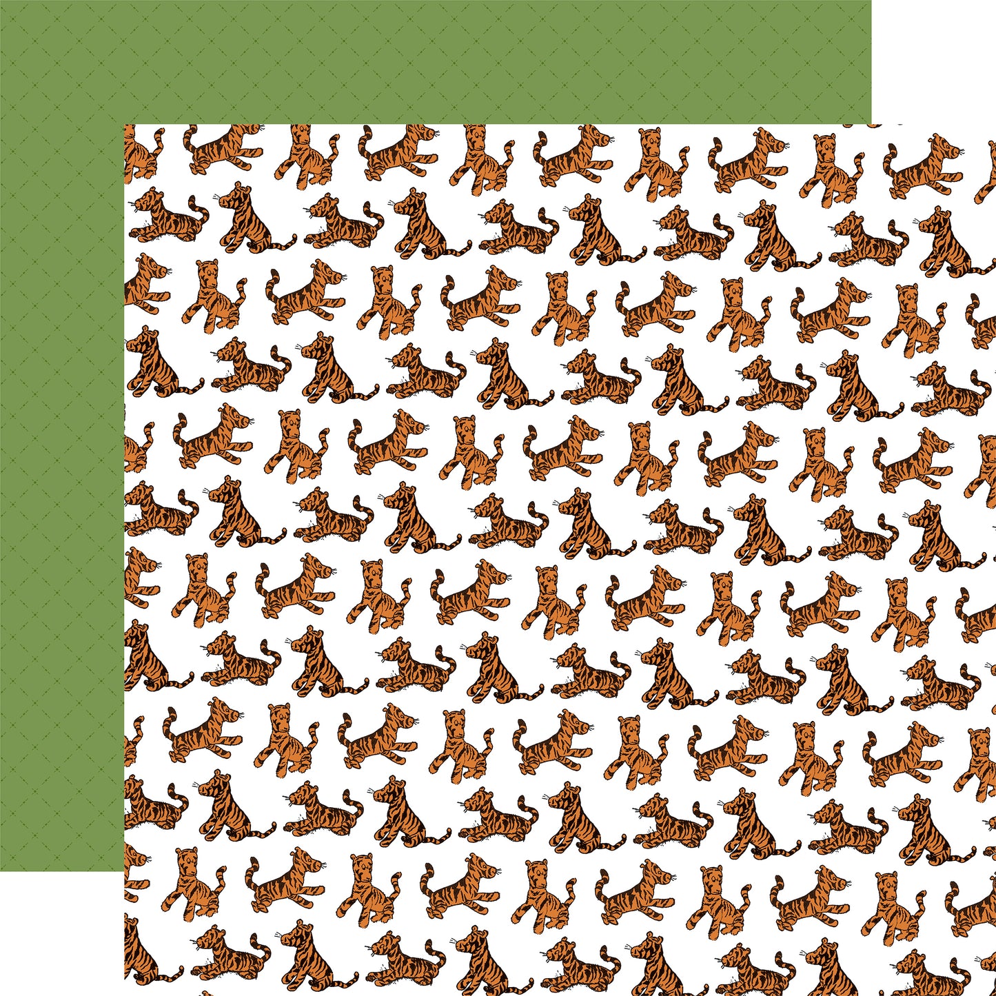 Terrific Tigger - House at Pooh Corner Scrapbook Paper
