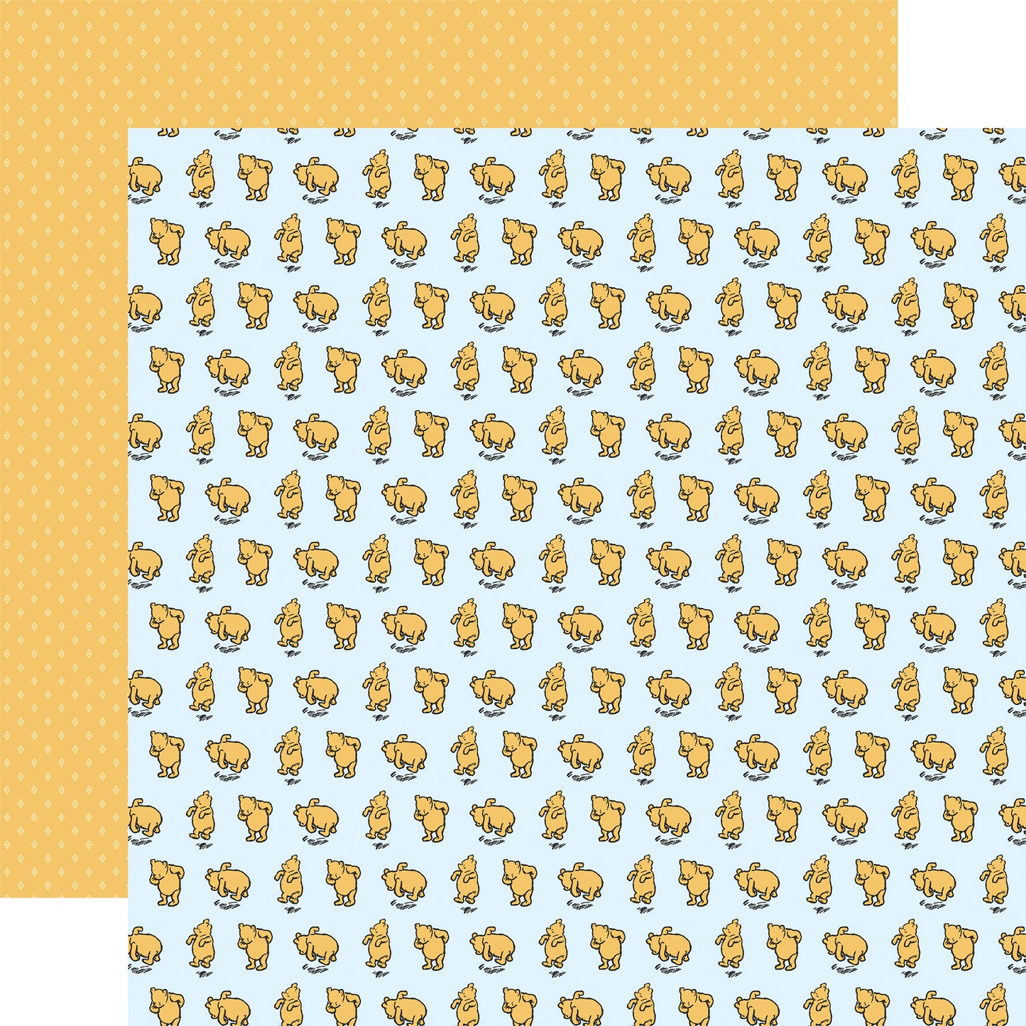 Winnie the Pooh - House at Pooh Corner - 12x12 Scrapbook Paper