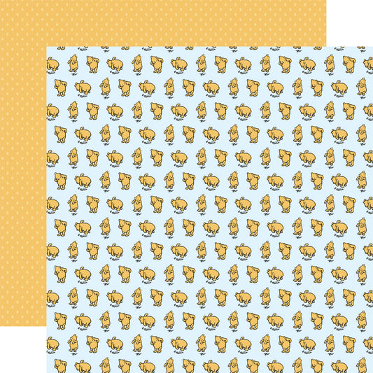 Winnie the Pooh - House at Pooh Corner - 12x12 Scrapbook Paper