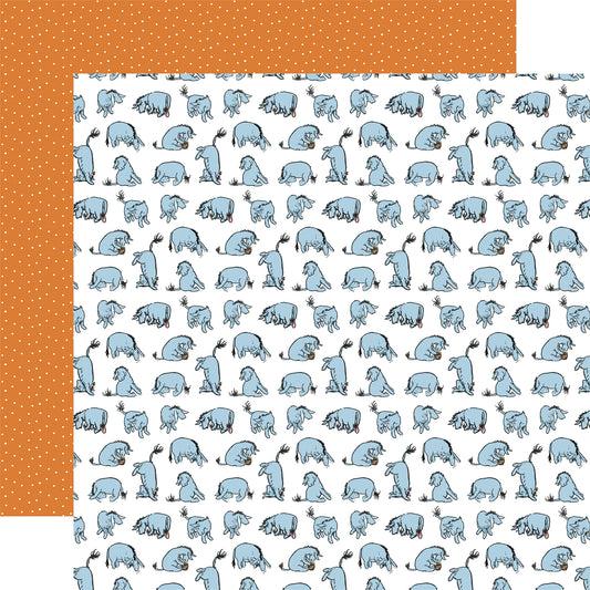 Oh Eeyore - House at Pooh Corner Scrapbook Paper