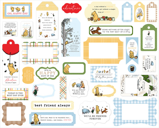 The House at Pooh Corner Frames and Tags