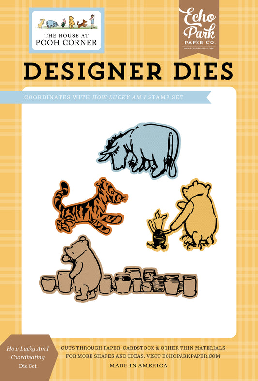 Winnie the Pooh How Lucky Am I dies Set