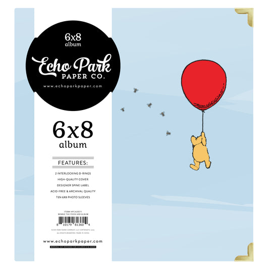 Winnie the Pooh 6x8 Album Binder