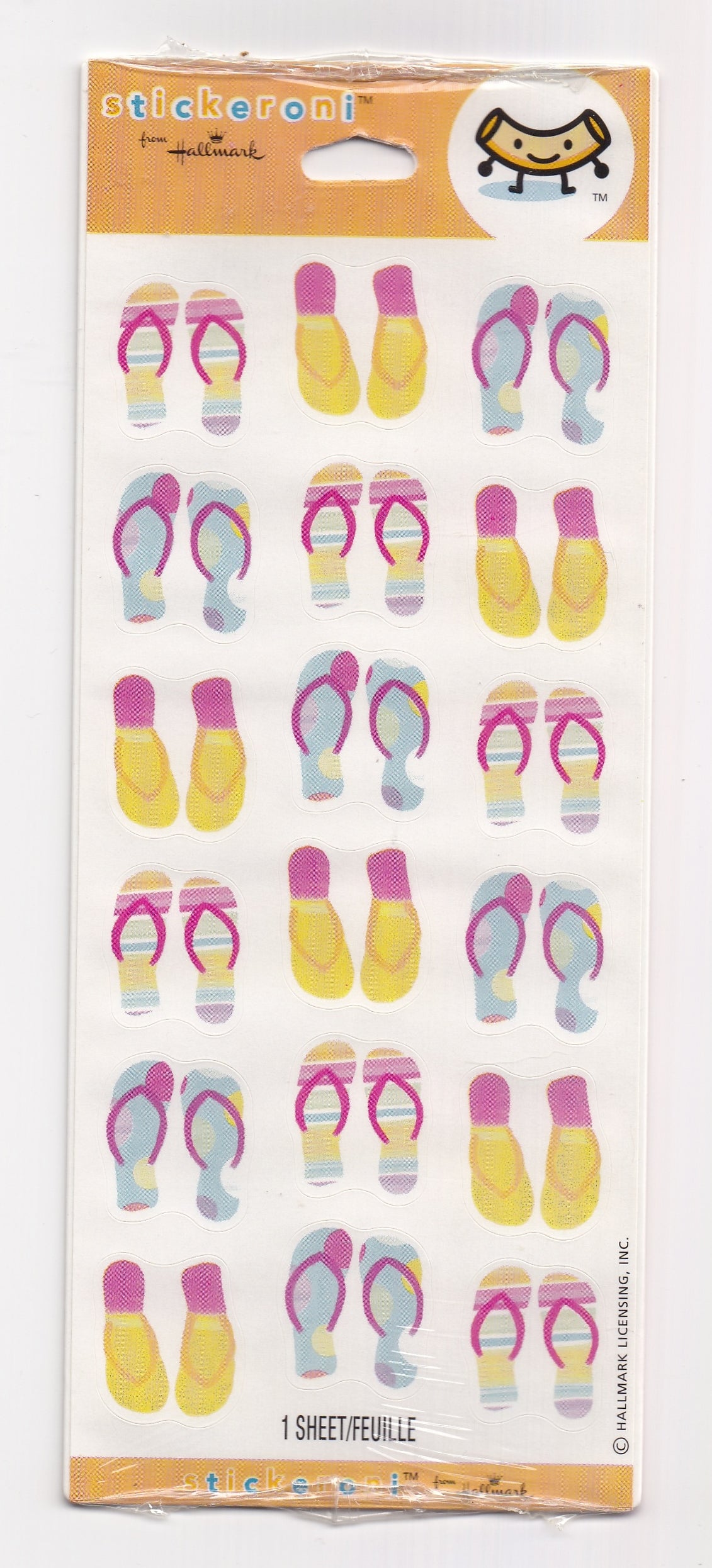Flip Flop Stickers by Hallmark