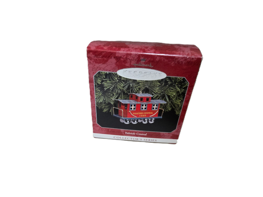 Hallmark Yuletide Central Train Caboose Ornament
