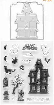 Haunted house Stamps and Dies Set