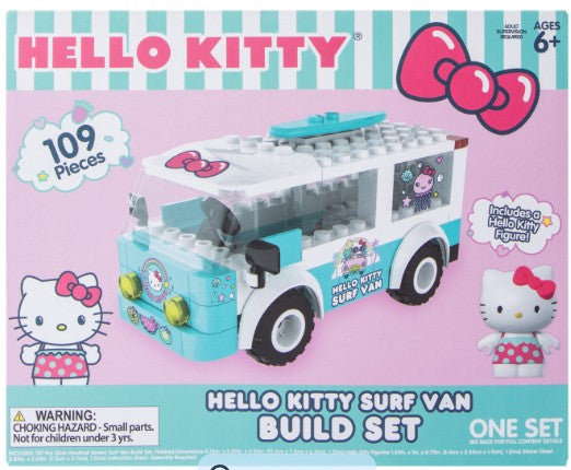 Hello Kitty Surf Van Building Block Set