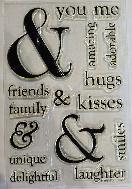 Hero Arts You and Me Stamp Set