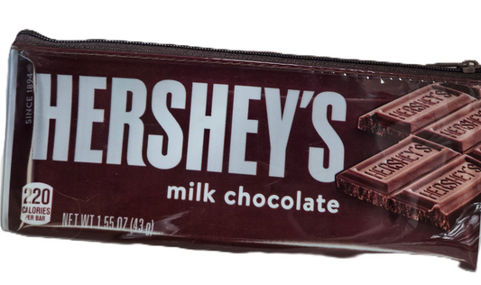 Hershey's Candy Bar Zippered Pencil Pouch