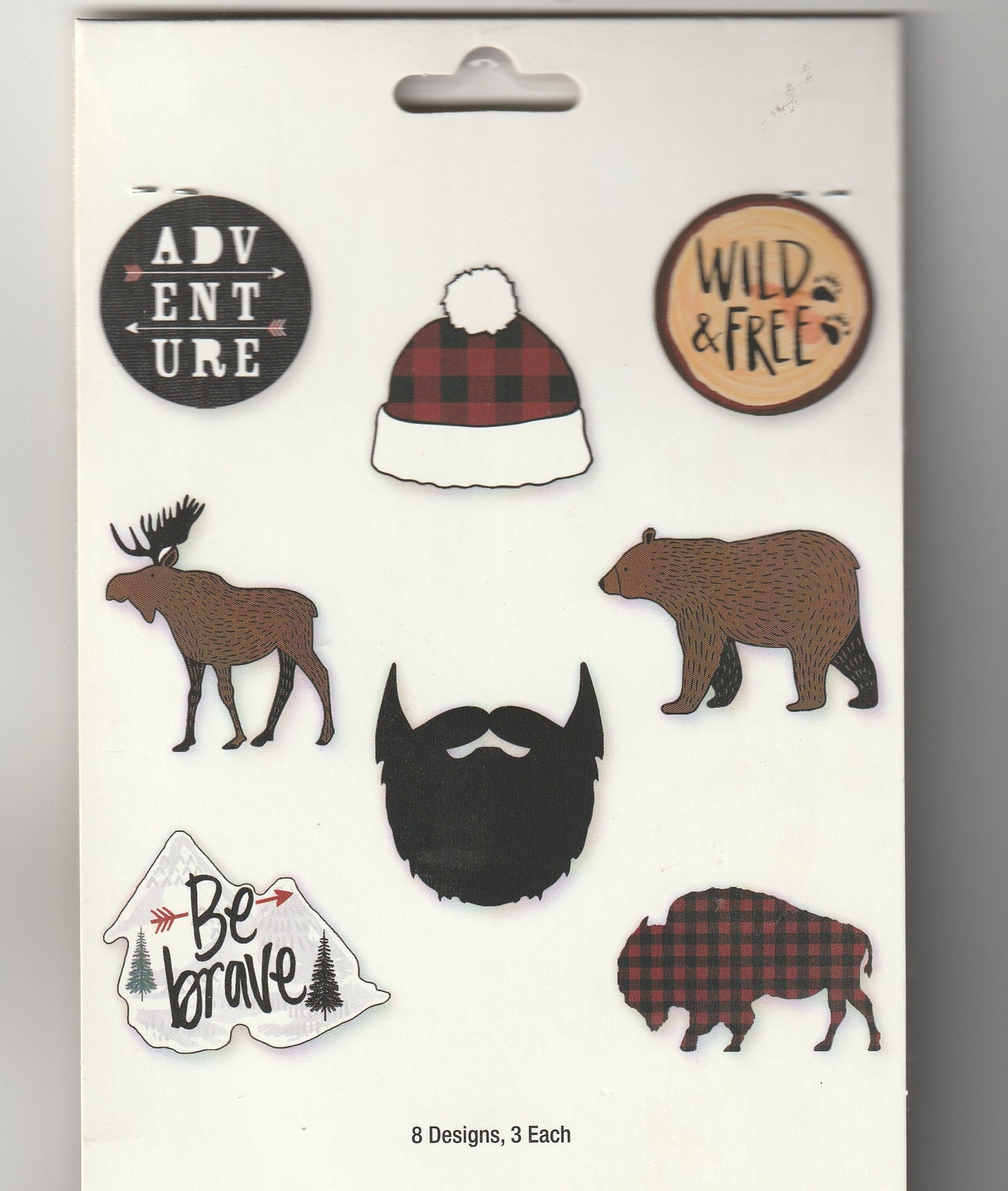Lumberjack Die Cut Stickers