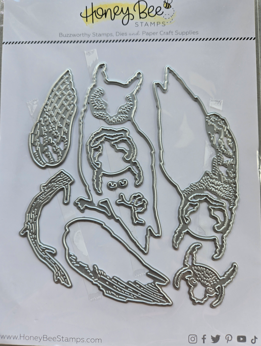 Lovely Layers Owl Dies Set by Honey Bee