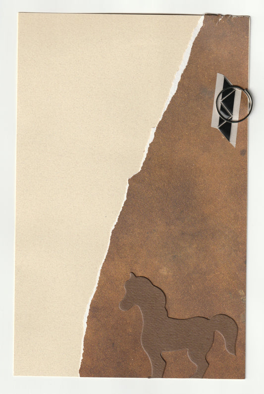 Handmade Horse Deco Square/Journal Box