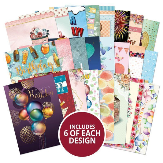 HunkyDory Crafts The Little Book of Birthdays LBK298