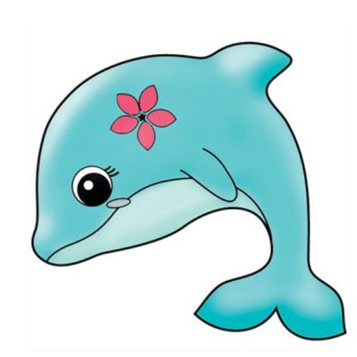 Imaginisce Dolphin Stamp