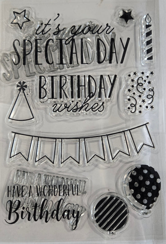 Special Delivery Birthday Stamp Set