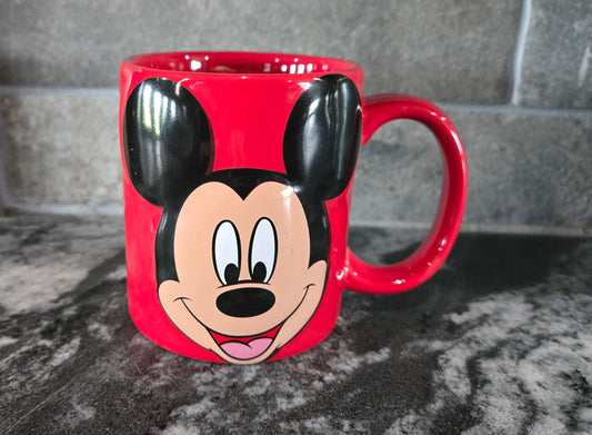 Mickey Mouse 3d Red Mug