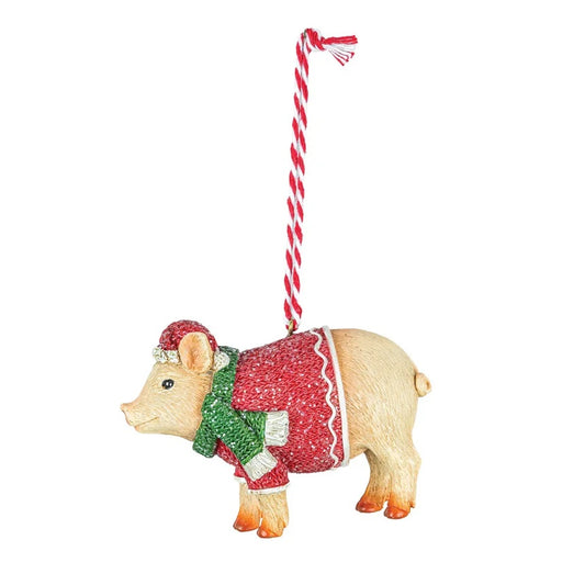 Jolly Pig Ornament