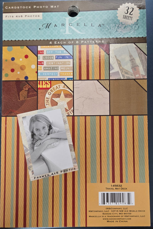 K&Co Marcella Travel Mat Deck 5x7 Papers