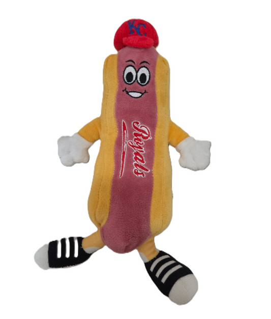 Kansas City Royals Plush Hot Dog