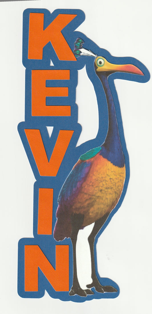 Disney Up Movie Kevin Paper Piecing Title