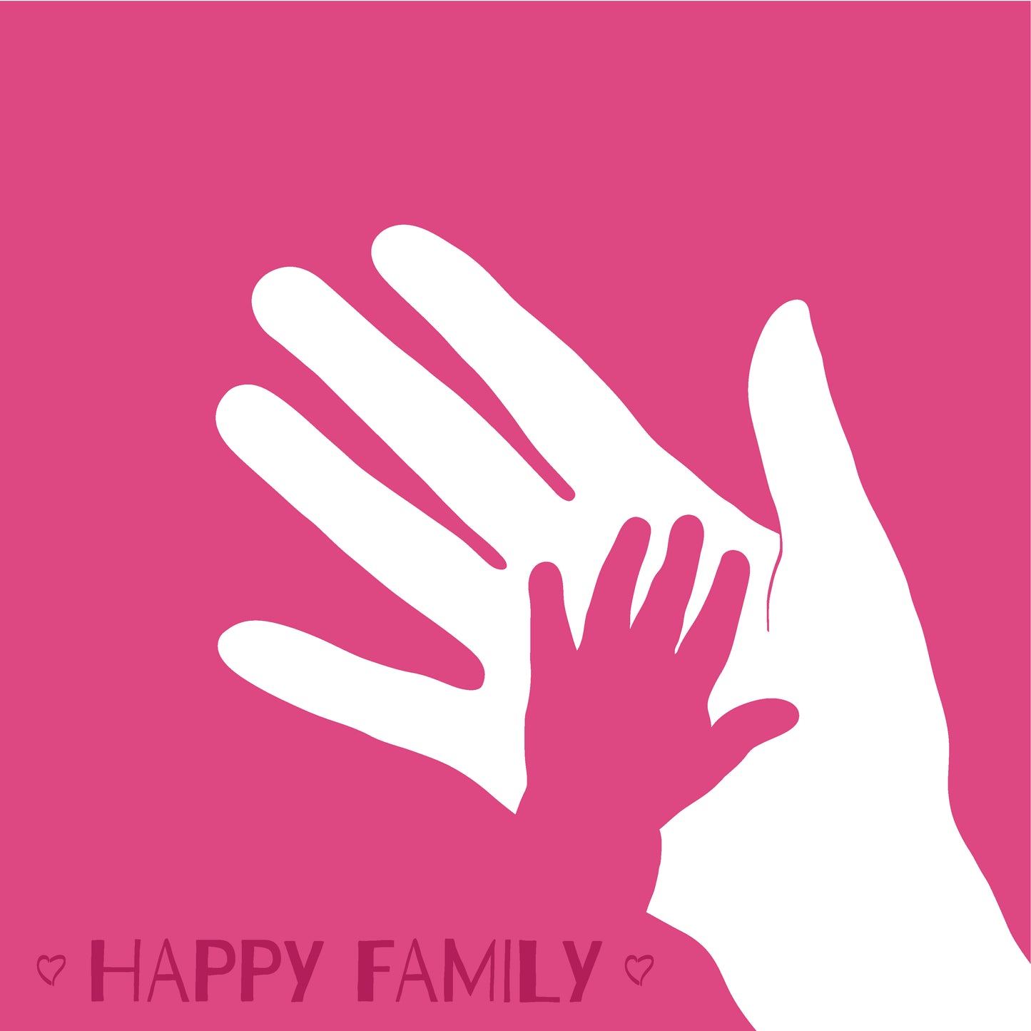 Love - Love Makes a Family Adoption - 12x12 Scrapbooking Paper